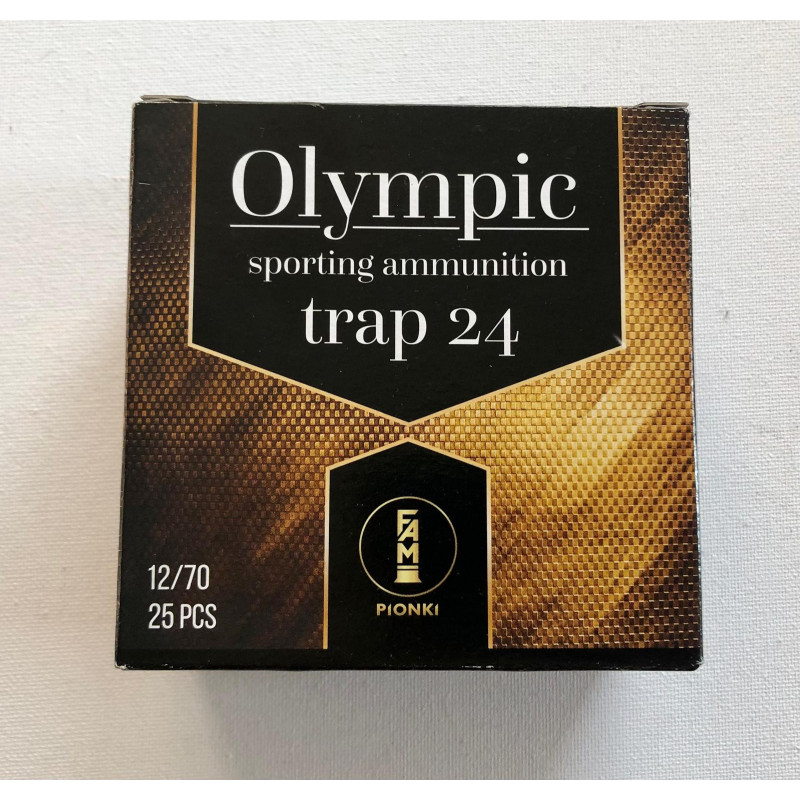 Amunicja FAM Pionki Olympic 12/70 TRAP 24g 7,5-2,40mm